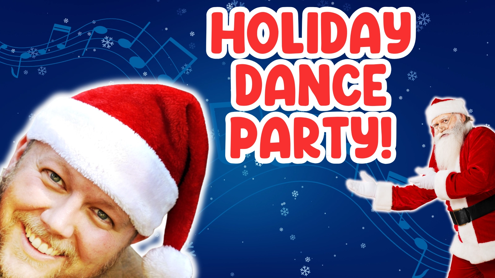 Jack and his Zinghoppers Puppet Pals in a Holiday Dance Party!