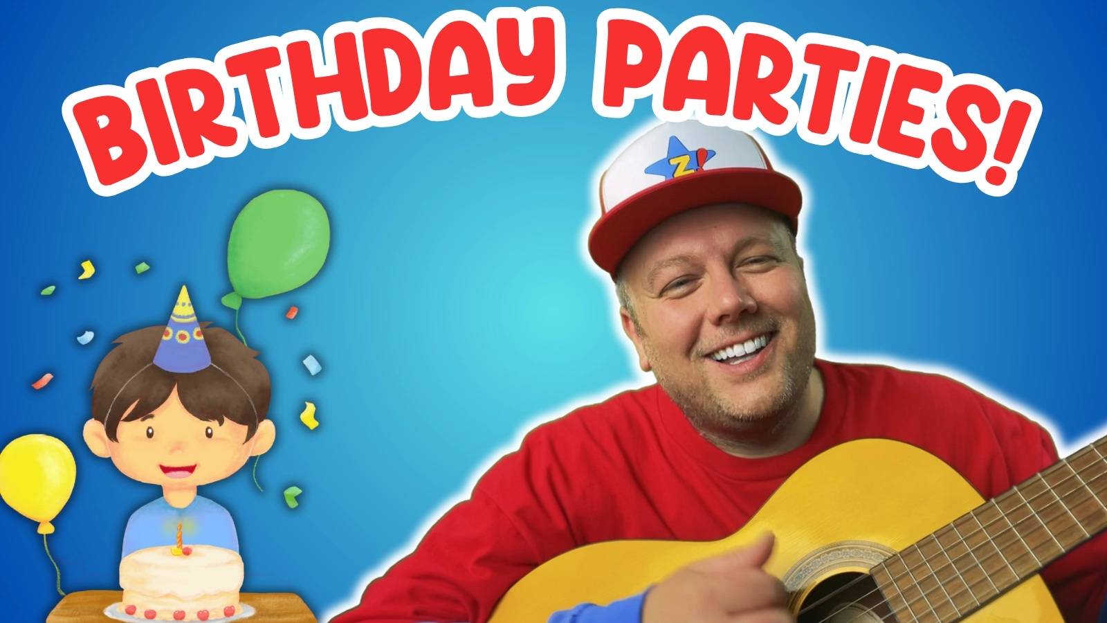 Birthday Parties with Jack from the Zinghoppers!
