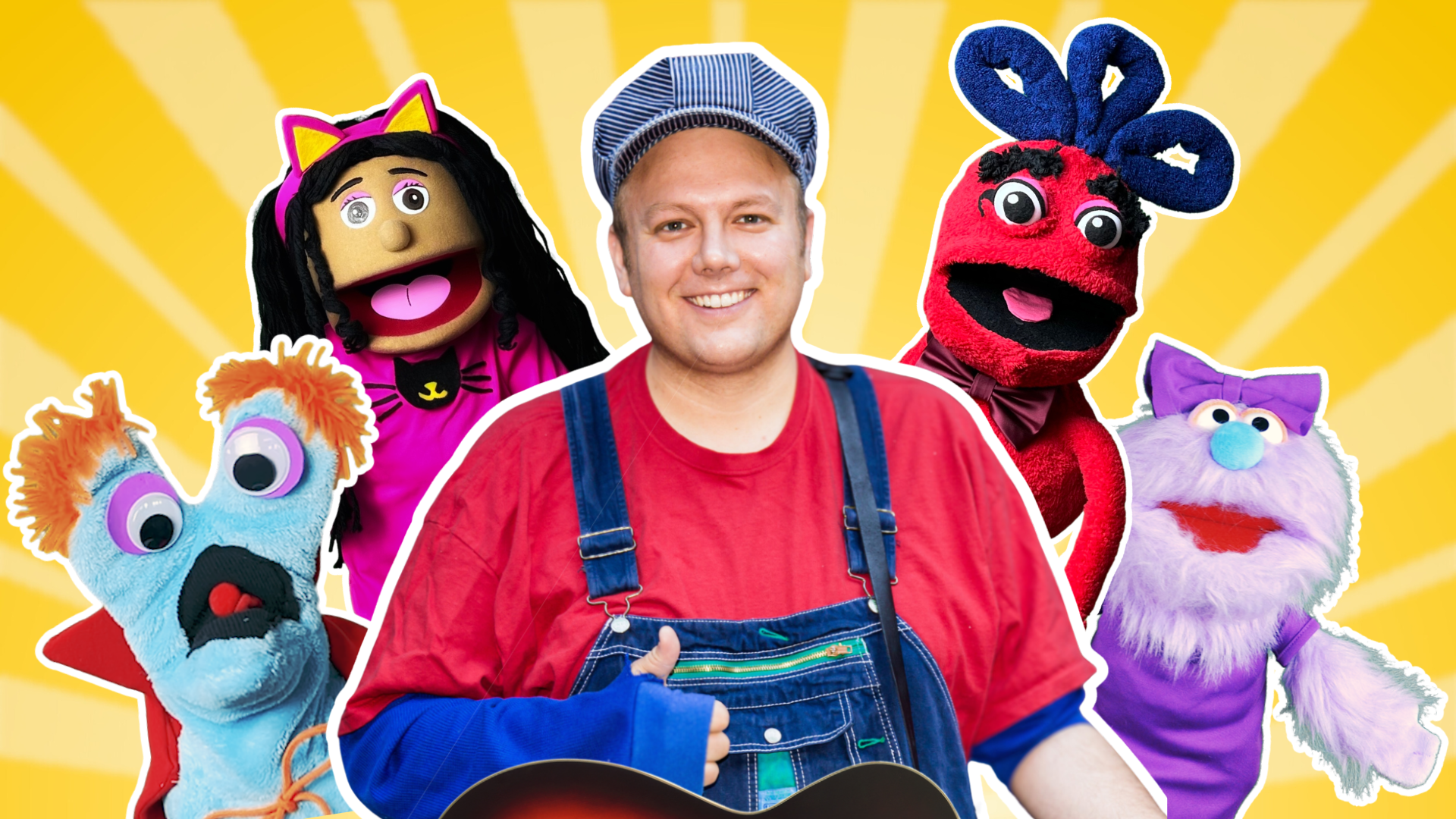 Conductor Jack and the Zinghoppers - puppet friends