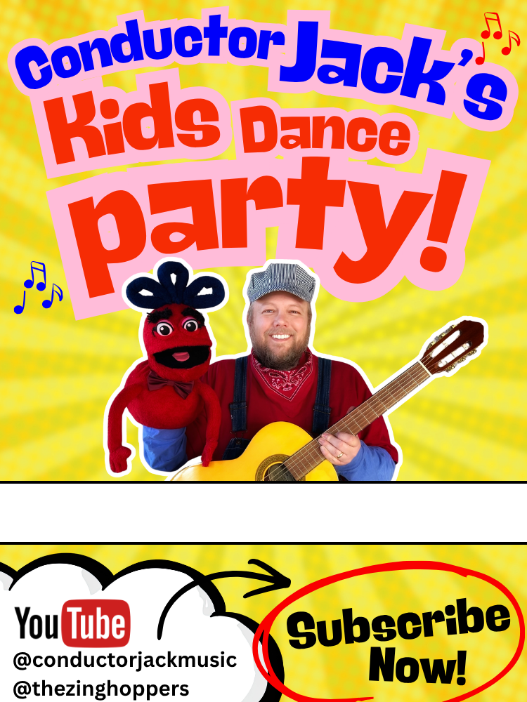 Conductor Jack's Kids Dance Party poster
